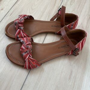 Bohemian Ankle Strap Sandals in size 6.5